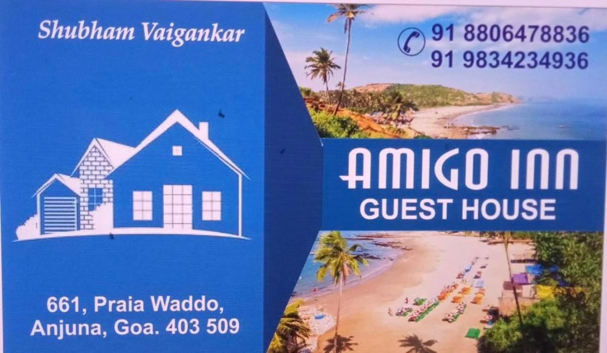 Amigo Inn Anjuna Exterior foto
